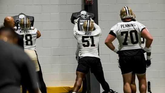 How the Saints are rethinking their offensive line and plan to develop the right protection plan. Photo by Derick E. Hingle/NewOrleans.Football