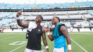 Travis Etienne Jr. back home with Saints: ‘Nothing could’ve stopped me from coming here’ (Analysis). Photo by Morgan Tencza/Imagn Images