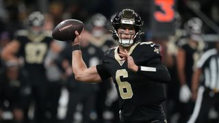 Saints vs. Dolphins livestream reaction and analysis (Analysis). Photo by Matthew Hinton-Imagn Images